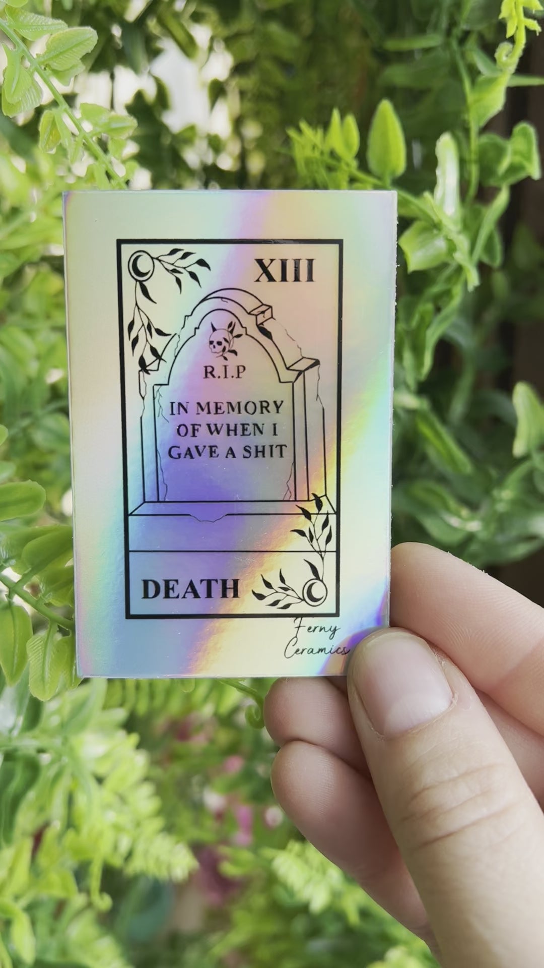 2x3 Rectangular Holographic Stickers