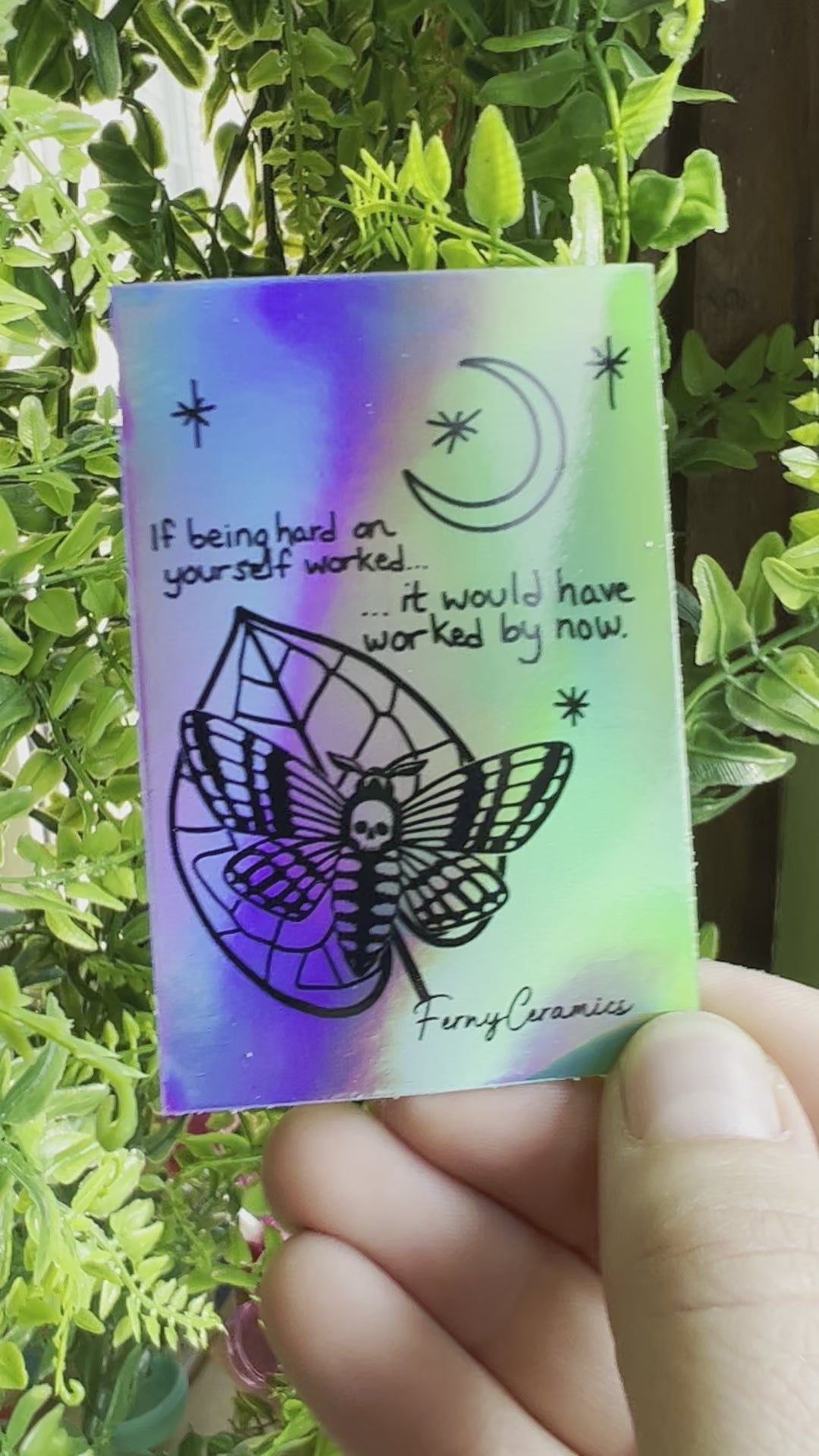 2x3 Rectangular Holographic Stickers
